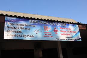 Bakti Sosial HUT ke-25 GKJTP